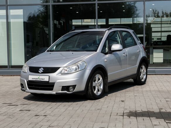 2010 Suzuki SX4 I (Classic) Рестайлинг, серебристый, 830000 рублей