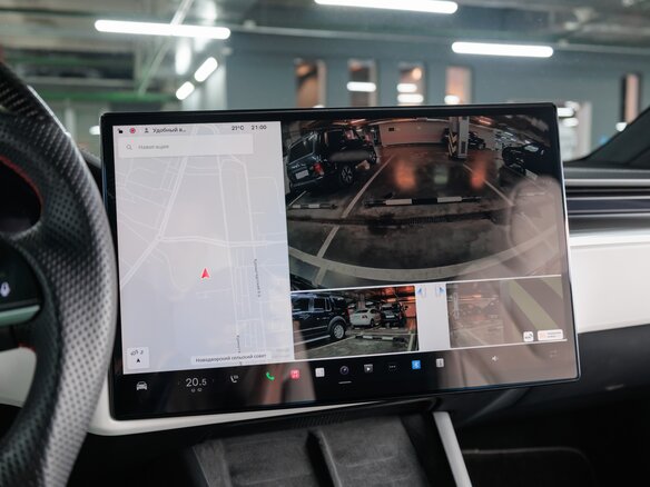 2023 Tesla Model X Plaid I Рестайлинг, чёрный - вид 13