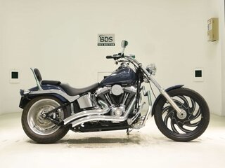 2008 Harley-Davidson Softail Custom, синий, 712000 рублей, вид 2