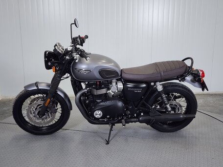 2017 Triumph Bonneville T120, серый, 899000 рублей, вид 5