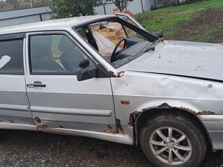 2010 Lada (ВАЗ) 2114, серебристый, 105000 рублей, вид 2