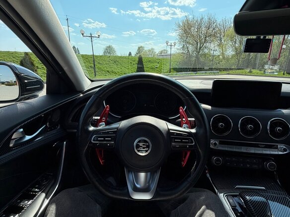 2020 Kia Stinger I Рестайлинг, белый - вид 15