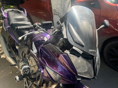 2009 Honda CBF 600, пурпурный, 330000 рублей, вид 2