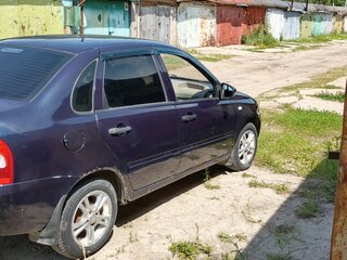 2008 Lada (ВАЗ) Kalina I, фиолетовый, 155000 рублей, вид 4