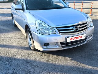 2013 Nissan Almera III (G15), серебристый, 530000 рублей, вид 3