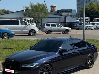 2017 BMW 5 серии 530d xDrive VII (G30/G31/G38), синий, 4500000 рублей, вид 2