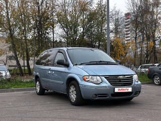 2005 Chrysler Town & Country IV Рестайлинг, голубой, 400000 рублей, вид 2