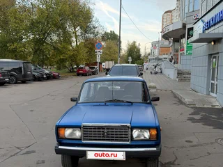 2007 Lada (ВАЗ) 2107, синий, 165000 рублей, вид 1