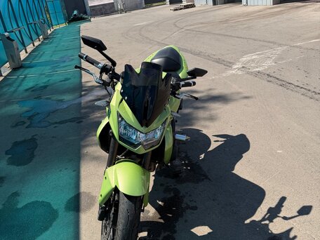 2011 Kawasaki Z 750, зелёный, 500000 рублей, вид 1