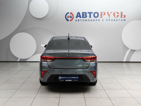 2019 Kia Rio IV, серый, 1199000 рублей, вид 4