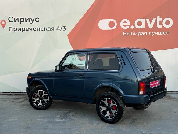 2016 Lada (ВАЗ) 2121 (4x4) I Рестайлинг, синий, 550000 рублей - вид 3