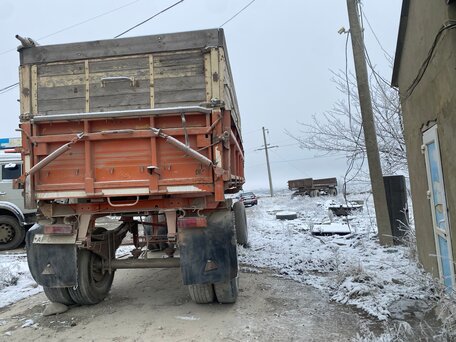 1987 КамАЗ 8559 НЕФАЗ, оранжевый, 350000 рублей, вид 3