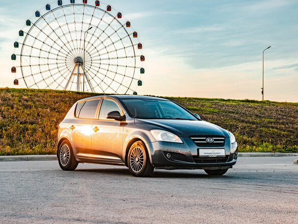 2009 Kia Ceed I, серый, 650000 рублей - вид 4