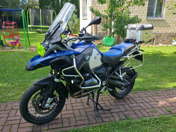 2015 BMW R 1200 GS Adventure, синий, 1580000 рублей - вид 3