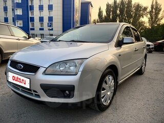 2007 Ford Focus II Рестайлинг, серебристый, 489000 рублей, вид 1