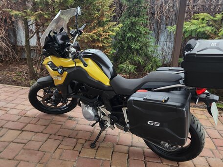 2019 BMW F 750 GS, золотистый, 950000 рублей, вид 4
