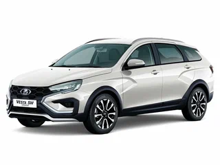 2026 Lada (ВАЗ) Vesta SW Cross I Рестайлинг (NG), белый, 2150000 рублей, вид 1