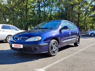 2000 Renault Megane I Рестайлинг, синий, 155000 рублей, вид 1