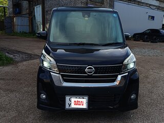 2018 Nissan Dayz Roox I Рестайлинг, чёрный, 850000 рублей, вид 4