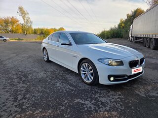 2014 BMW 5 серии 525d xDrive VI (F10/F11/F07) Рестайлинг, белый, 2050000 рублей, вид 3