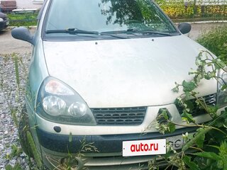 2002 Renault Symbol I, серый, 300000 рублей, вид 1