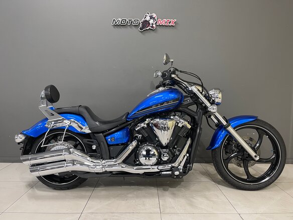2014 Yamaha XVS1300, синий, 950000 рублей