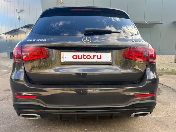 2019 Mercedes-Benz GLC 300 I (X253) Рестайлинг, серый - вид 3