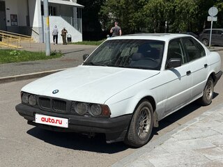 1991 BMW 5 серии 524d III (E34), белый, 120000 рублей, вид 1