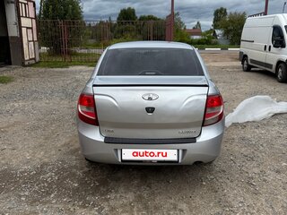 2012 Lada (ВАЗ) Granta I, серебристый, 385000 рублей, вид 5