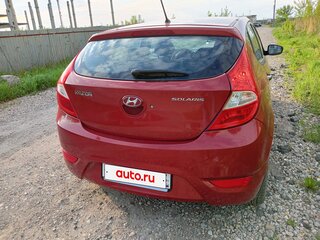 2012 Hyundai Solaris I, красный, 850000 рублей, вид 4
