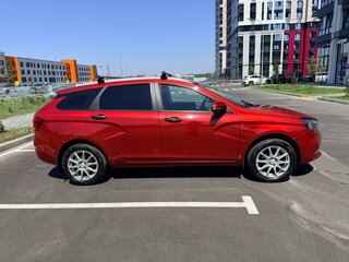 2021 Lada (ВАЗ) Vesta SW I, красный, 1050000 рублей, вид 5