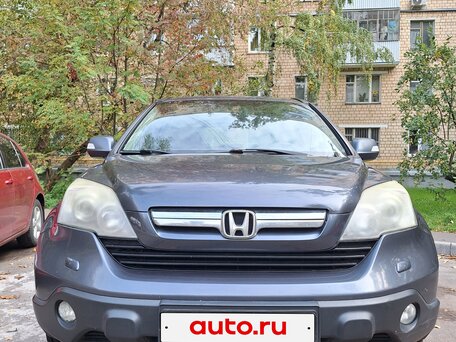 2007 Honda CR-V III, серый, 875000 рублей, вид 4