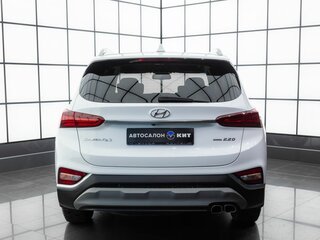 2019 Hyundai Santa Fe IV, белый, 3590000 рублей, вид 3