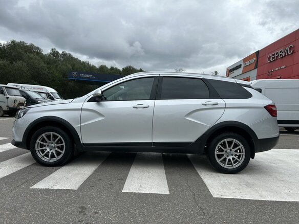 2019 Lada (ВАЗ) Vesta SW Cross I, серебристый, 1230000 рублей - вид 3