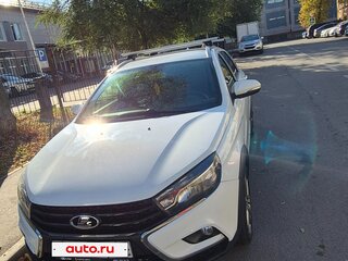 2018 Lada (ВАЗ) Vesta SW Cross I, белый, 990000 рублей, вид 1