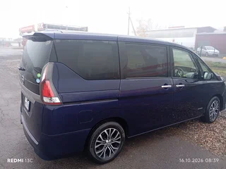 2017 Nissan Serena S-Hybrid V (C27), синий, 1250000 рублей, вид 4