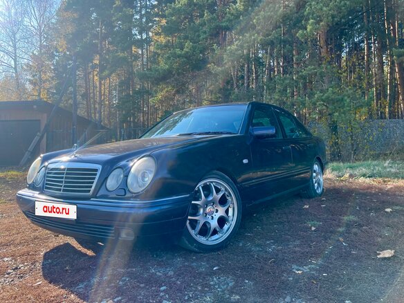 1998 Mercedes-Benz E-Класс 240 II (W210, S210), фиолетовый, 699000 рублей - вид 5