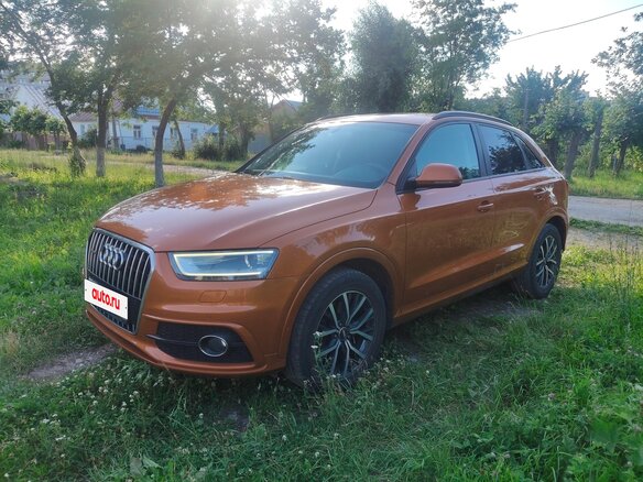 2013 Audi Q3 I (8U), оранжевый, 1650000 рублей