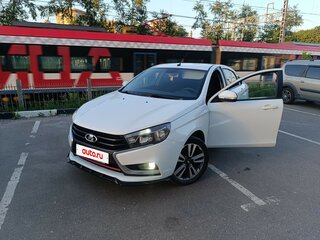 2016 Lada (ВАЗ) Vesta I, белый, 590000 рублей, вид 2