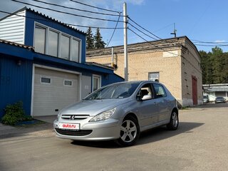 2004 Peugeot 307 I, серебристый, 450000 рублей, вид 1