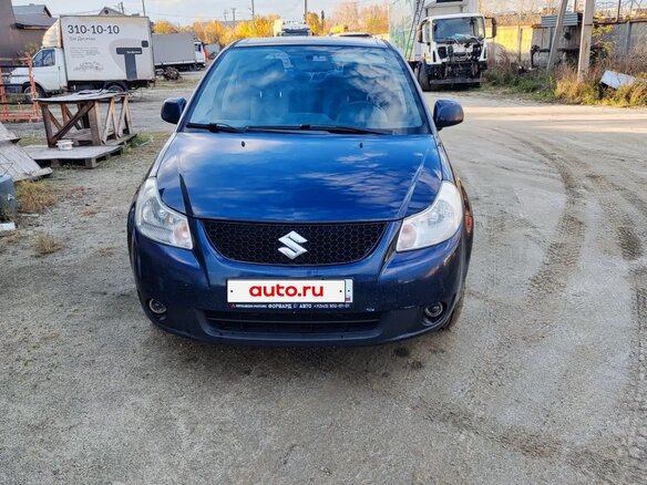 2008 Suzuki SX4 I (Classic), синий, 465000 рублей - вид 4