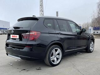 2012 BMW X3 28i xDrive II (F25), чёрный, 1800000 рублей, вид 4