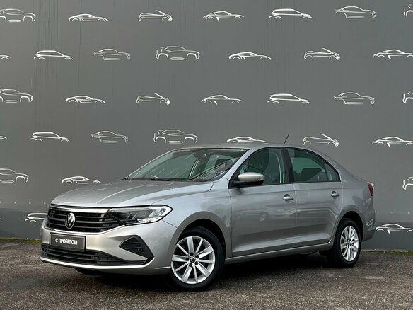 2021 Volkswagen Polo VI, серый