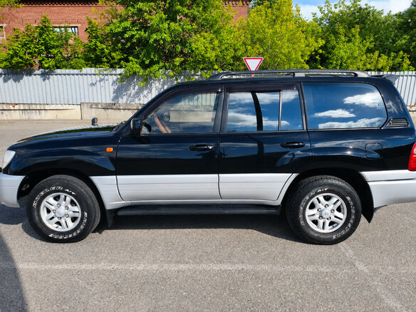 1999 Lexus LX 470 II, чёрный - вид 5