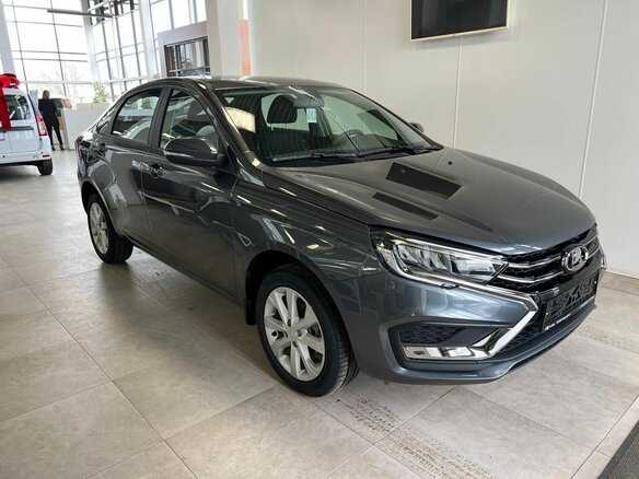 2026 Lada (ВАЗ) Vesta I Рестайлинг (NG), серый - вид 2