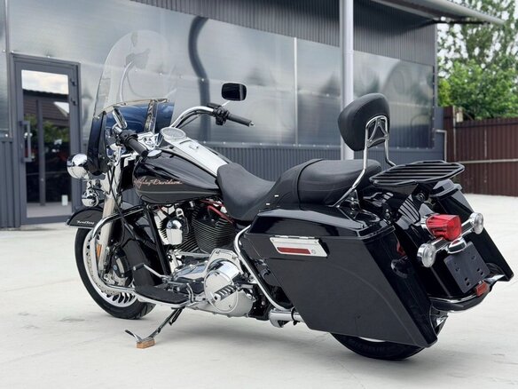 2008 Harley-Davidson Road King, чёрный - вид 5