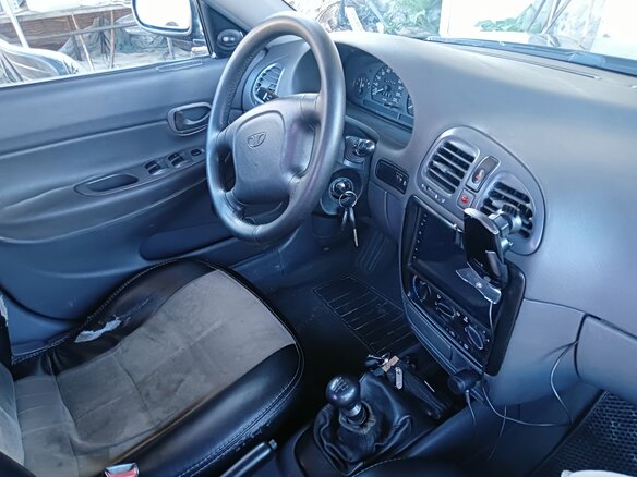 1999 Daewoo Nubira I, чёрный, 300000 рублей - вид 11