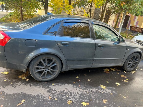 2002 Audi A4 II (B6), серый, 350000 рублей - вид 1