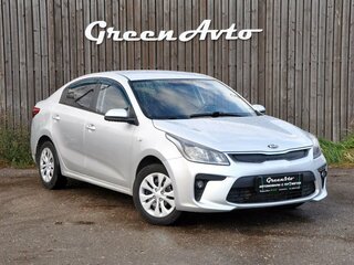2018 Kia Rio IV, серебристый, 1060000 рублей, вид 3