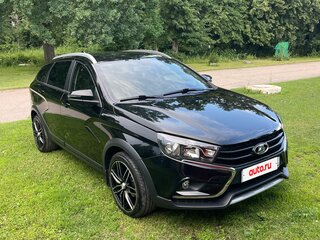 2022 Lada (ВАЗ) Vesta SW I, чёрный, 1600000 рублей, вид 2